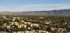 View of Burbank, CA