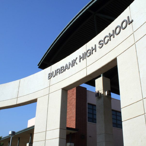 Burbank, CA high school